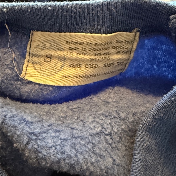 Out of Print Great Gatsby sweatshirt crew neck blue long sleeve s - Picture 4 of 4